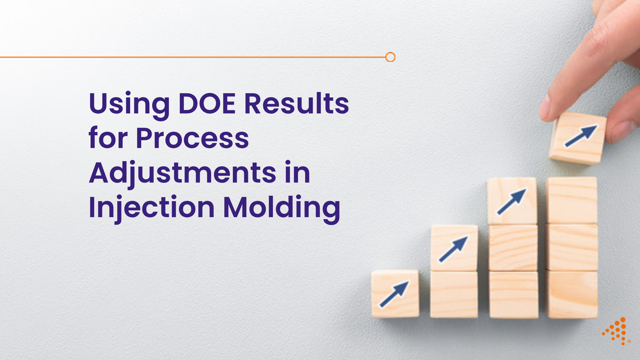 Using DOE Results for Process Adjustments in Injection Molding