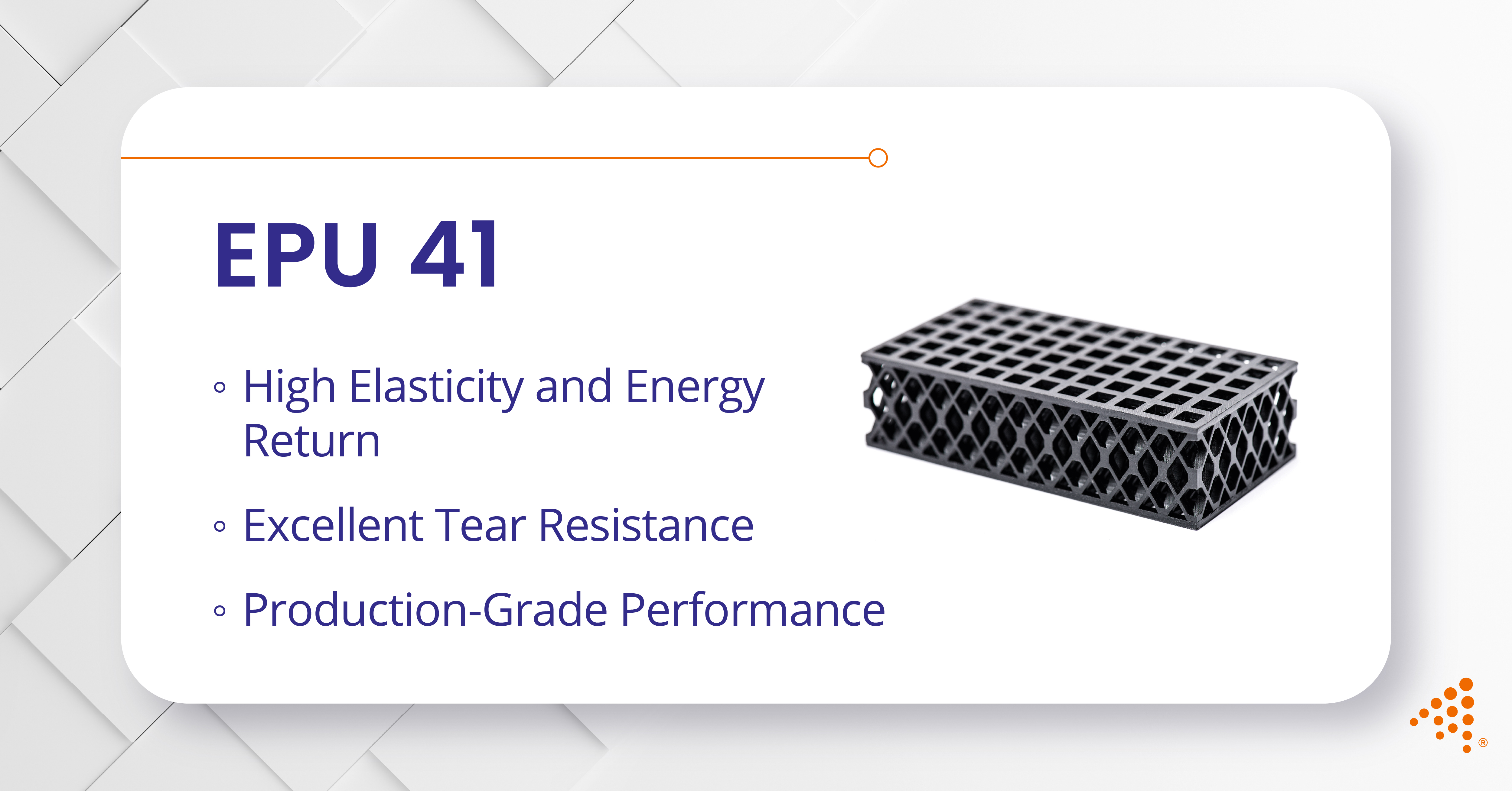 EPU 41: High-Performance Elastomeric Polyurethane Resin