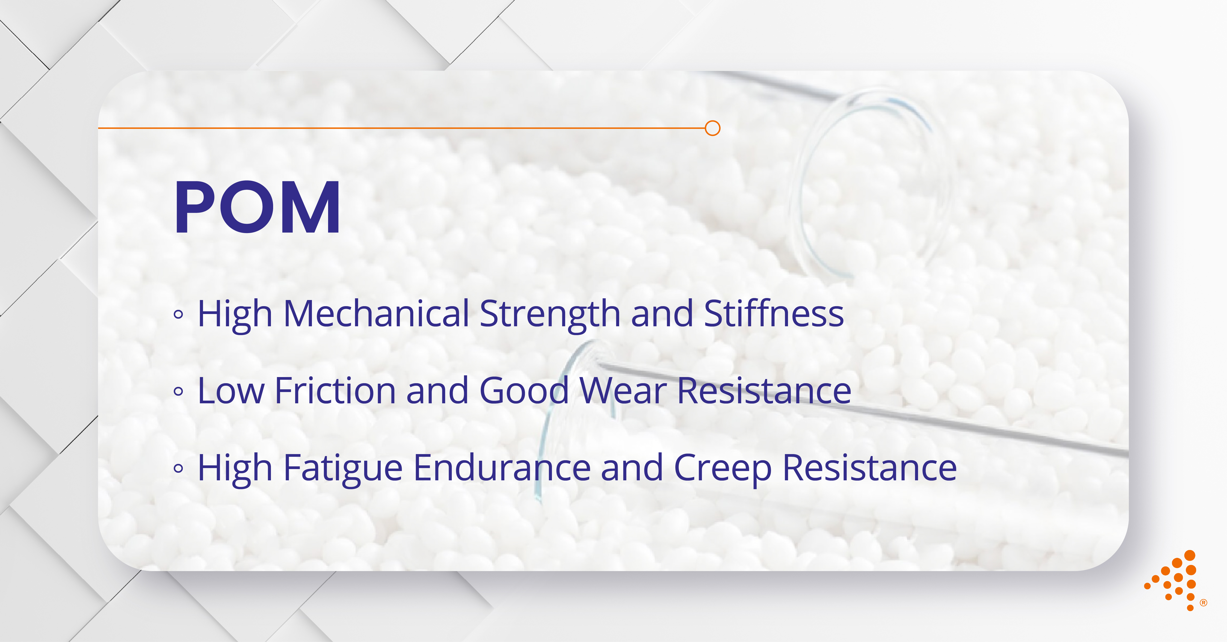 POM (Acetal/Delrin): Resin for Precision Components