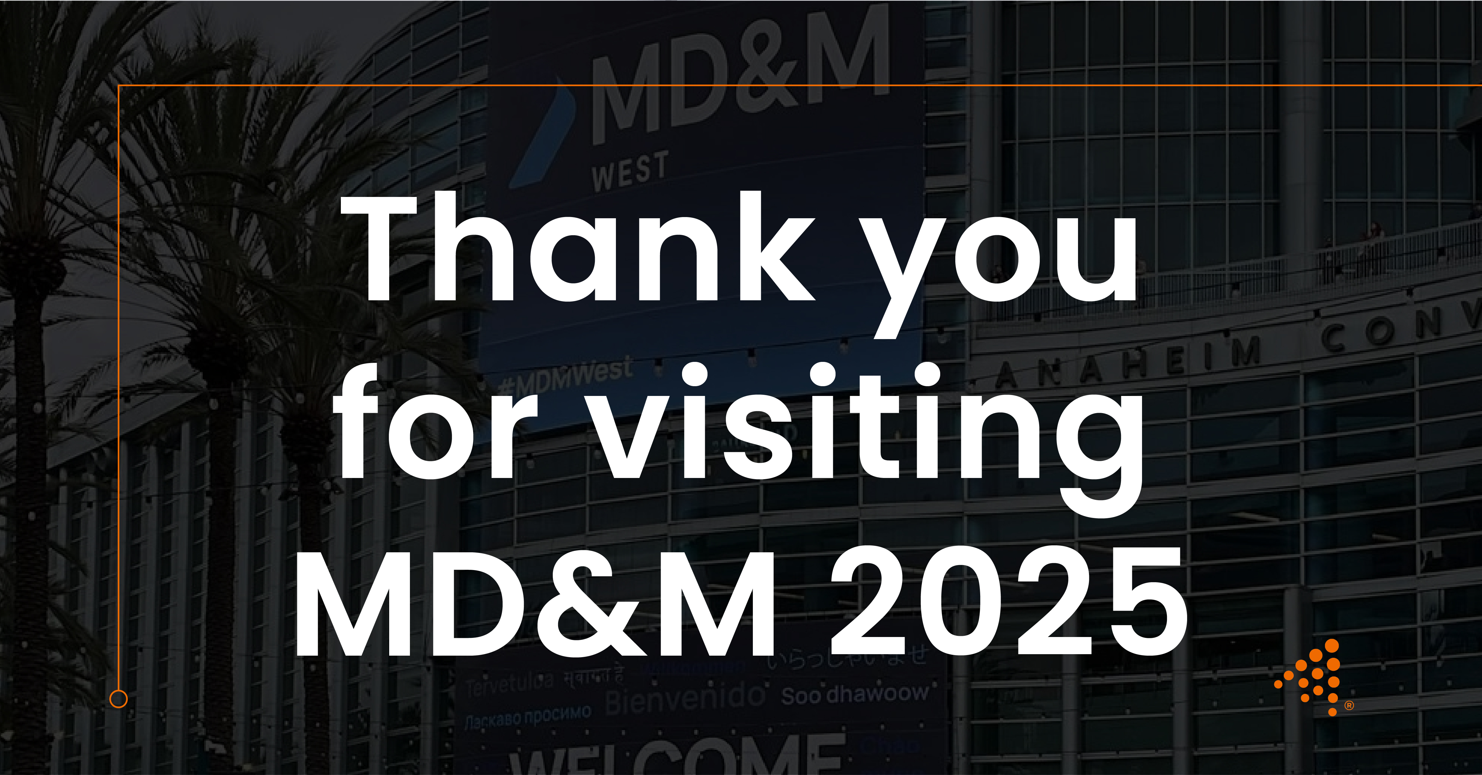 Thank You for Visiting Aprios at MD&M West 2025 in Anaheim!
