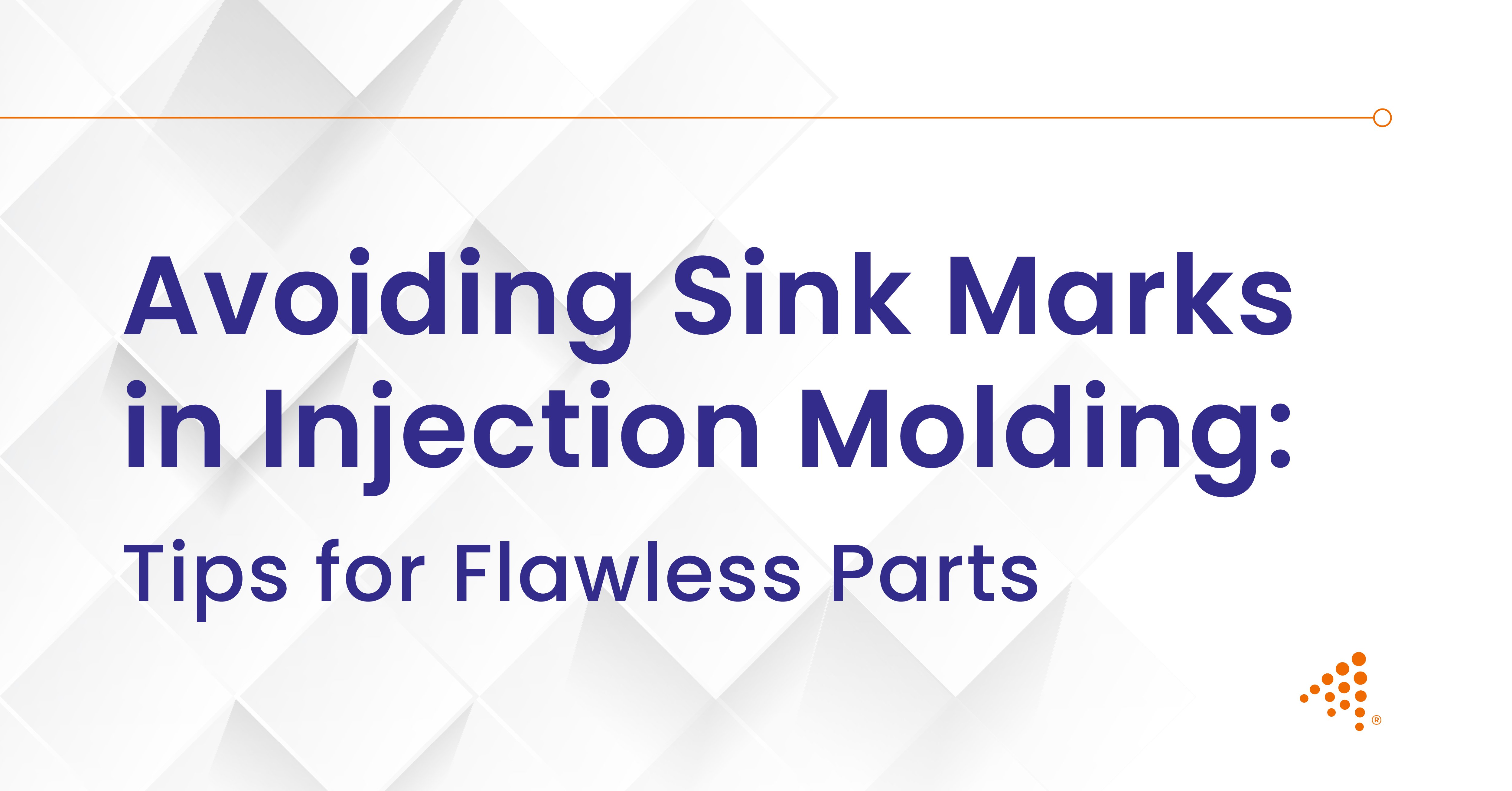 Avoiding Sink Marks in Injection Molding: Tips for Flawless Parts