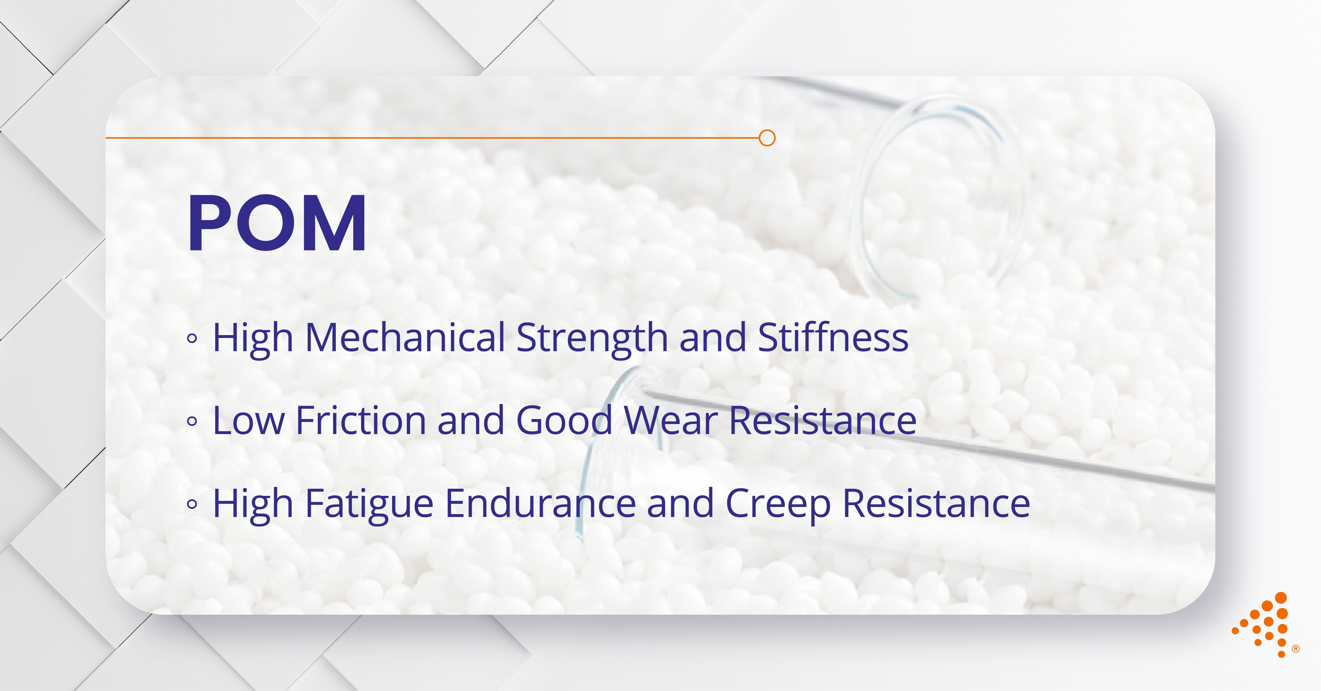 POM (Acetal/Delrin): Resin for Precision Components